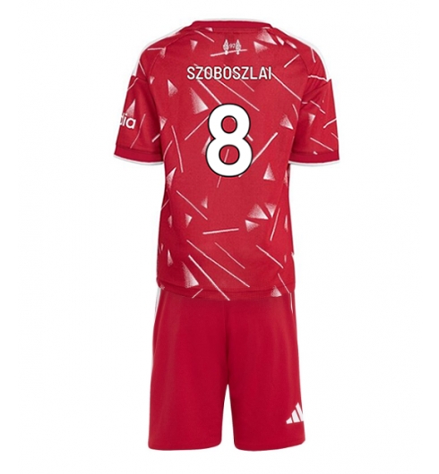 Koszulka piłkarska Liverpool Dominik Szoboszlai #8 Koszulka Podstawowej dziecięce 2026-27 Krótki Rękaw (+ Krótkie spodenki) Koszulka piłkarska Liverpool Dominik Szoboszlai #8 Koszulka Podstawowej dziecięce 2026-27 Krótki Rękaw (+ Krótkie spodenki)