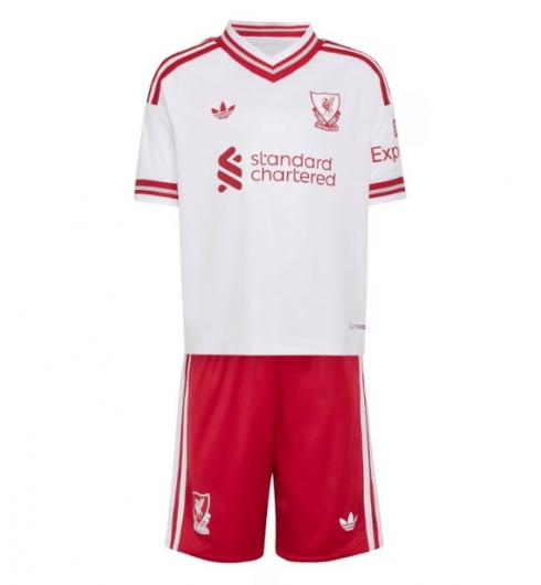 Koszulka piłkarska Liverpool Dominik Szoboszlai #8 Koszulka Wyjazdowej dziecięce 2026-27 Krótki Rękaw (+ Krótkie spodenki) 2 Koszulka piłkarska Liverpool Dominik Szoboszlai #8 Koszulka Wyjazdowej dziecięce 2026-27 Krótki Rękaw (+ Krótkie spodenki)
