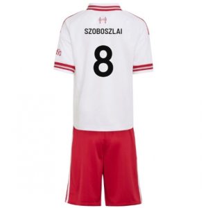 Koszulka piłkarska Liverpool Dominik Szoboszlai #8 Koszulka Wyjazdowej dziecięce 2026-27 Krótki Rękaw (+ Krótkie spodenki) Koszulka piłkarska Liverpool Dominik Szoboszlai #8 Koszulka Wyjazdowej dziecięce 2026-27 Krótki Rękaw (+ Krótkie spodenki)