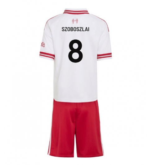 Koszulka piłkarska Liverpool Dominik Szoboszlai #8 Koszulka Wyjazdowej dziecięce 2026-27 Krótki Rękaw (+ Krótkie spodenki) Koszulka piłkarska Liverpool Dominik Szoboszlai #8 Koszulka Wyjazdowej dziecięce 2026-27 Krótki Rękaw (+ Krótkie spodenki)