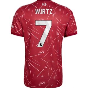 Koszulka piłkarska Liverpool Florian Wirtz #7 Koszulka Podstawowej 2026-27 Krótki Rękaw