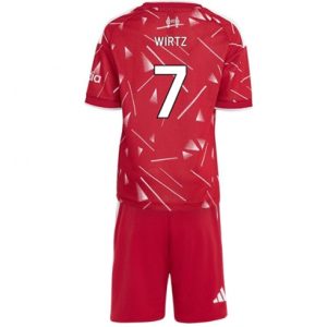 Koszulka piłkarska Liverpool Florian Wirtz #7 Koszulka Podstawowej dziecięce 2026-27 Krótki Rękaw (+ Krótkie spodenki) Koszulka piłkarska Liverpool Florian Wirtz #7 Koszulka Podstawowej dziecięce 2026-27 Krótki Rękaw (+ Krótkie spodenki)