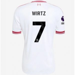 Koszulka piłkarska Liverpool Florian Wirtz #7 Koszulka Wyjazdowej 2026-27 Krótki Rękaw