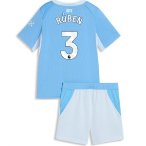 Koszulka piłkarska Manchester City Ruben Dias #3 Koszulka Podstawowej dziecięce 2026-27 Krótki Rękaw (+ Krótkie spodenki) 155 Koszulka piłkarska Manchester City Ruben Dias #3 Koszulka Podstawowej dziecięce 2026-27 Krótki Rękaw (+ Krótkie spodenki)