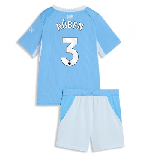 Koszulka piłkarska Manchester City Ruben Dias #3 Koszulka Podstawowej dziecięce 2026-27 Krótki Rękaw (+ Krótkie spodenki) Koszulka piłkarska Manchester City Ruben Dias #3 Koszulka Podstawowej dziecięce 2026-27 Krótki Rękaw (+ Krótkie spodenki)