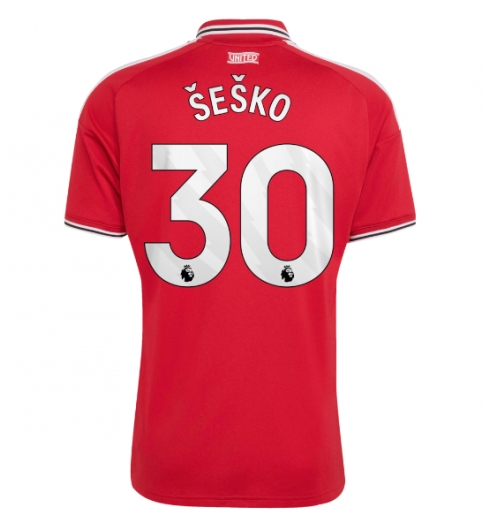 Koszulka piłkarska Manchester United Benjamin Sesko #30 Koszulka Podstawowej 2026-27 Krótki Rękaw Koszulka piłkarska Manchester United Benjamin Sesko #30 Koszulka Podstawowej 2026-27 Krótki Rękaw