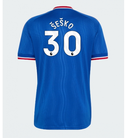Koszulka piłkarska Manchester United Benjamin Sesko #30 Koszulka Wyjazdowej 2026-27 Krótki Rękaw Koszulka piłkarska Manchester United Benjamin Sesko #30 Koszulka Wyjazdowej 2026-27 Krótki Rękaw