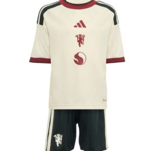 Koszulka piłkarska Manchester United Koszulka Trzeciej dziecięce 2026-27 Krótki Rękaw (+ Krótkie spodenki) Koszulka piłkarska Manchester United Koszulka Trzeciej dziecięce 2026-27 Krótki Rękaw (+ Krótkie spodenki)