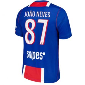 Koszulka piłkarska Paris Saint-Germain PSG Joao Neves #87 Koszulka Podstawowej 2026-27 Krótki Rękaw Koszulka piłkarska Paris Saint-Germain PSG Joao Neves #87 Koszulka Podstawowej 2026-27 Krótki Rękaw