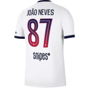 Koszulka piłkarska Paris Saint-Germain PSG Joao Neves #87 Koszulka Wyjazdowej 2026-27 Krótki Rękaw Koszulka piłkarska Paris Saint-Germain PSG Joao Neves #87 Koszulka Wyjazdowej 2026-27 Krótki Rękaw