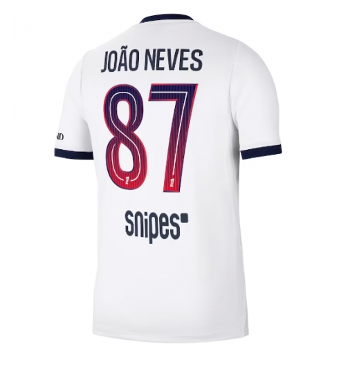 Koszulka piłkarska Paris Saint-Germain PSG Joao Neves #87 Koszulka Wyjazdowej 2026-27 Krótki Rękaw Koszulka piłkarska Paris Saint-Germain PSG Joao Neves #87 Koszulka Wyjazdowej 2026-27 Krótki Rękaw