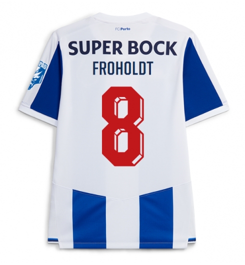 Koszulka piłkarska Porto Victor Froholdt #8 Koszulka Podstawowej 2026-27 Krótki Rękaw Koszulka piłkarska Porto Victor Froholdt #8 Koszulka Podstawowej 2026-27 Krótki Rękaw