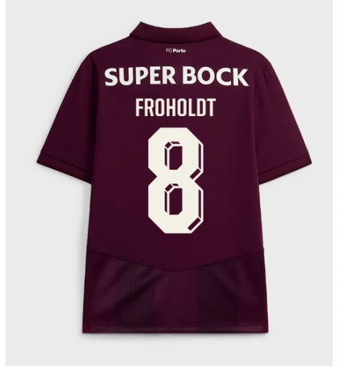 Koszulka piłkarska Porto Victor Froholdt #8 Koszulka Wyjazdowej 2026-27 Krótki Rękaw Koszulka piłkarska Porto Victor Froholdt #8 Koszulka Wyjazdowej 2026-27 Krótki Rękaw