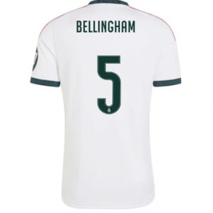 Koszulka piłkarska Real Madrid Jude Bellingham #5 Koszulka Podstawowej 2026-27 Krótki Rękaw Koszulka piłkarska Real Madrid Jude Bellingham #5 Koszulka Podstawowej 2026-27 Krótki Rękaw