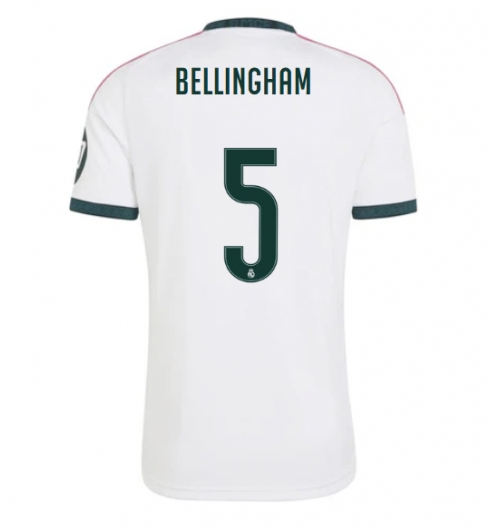 Koszulka piłkarska Real Madrid Jude Bellingham #5 Koszulka Podstawowej 2026-27 Krótki Rękaw Koszulka piłkarska Real Madrid Jude Bellingham #5 Koszulka Podstawowej 2026-27 Krótki Rękaw
