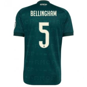 Koszulka piłkarska Real Madrid Jude Bellingham #5 Koszulka Wyjazdowej 2026-27 Krótki Rękaw