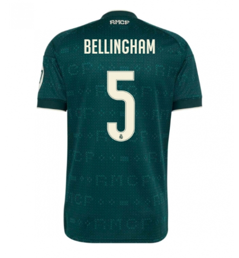 Koszulka piłkarska Real Madrid Jude Bellingham #5 Koszulka Wyjazdowej 2026-27 Krótki Rękaw Koszulka piłkarska Real Madrid Jude Bellingham #5 Koszulka Wyjazdowej 2026-27 Krótki Rękaw