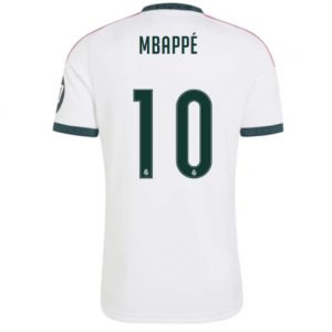 Koszulka piłkarska Real Madrid Kylian Mbappe #10 Koszulka Podstawowej 2026-27 Krótki Rękaw Koszulka piłkarska Real Madrid Kylian Mbappe #10 Koszulka Podstawowej 2026-27 Krótki Rękaw