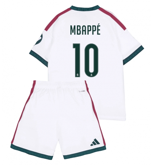 Koszulka piłkarska Real Madrid Kylian Mbappe #10 Koszulka Podstawowej dziecięce 2026-27 Krótki Rękaw (+ Krótkie spodenki) Koszulka piłkarska Real Madrid Kylian Mbappe #10 Koszulka Podstawowej dziecięce 2026-27 Krótki Rękaw (+ Krótkie spodenki)