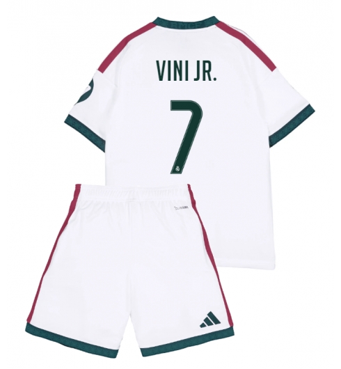 Koszulka piłkarska Real Madrid Vinicius Junior #7 Koszulka Podstawowej dziecięce 2026-27 Krótki Rękaw (+ Krótkie spodenki) Koszulka piłkarska Real Madrid Vinicius Junior #7 Koszulka Podstawowej dziecięce 2026-27 Krótki Rękaw (+ Krótkie spodenki)