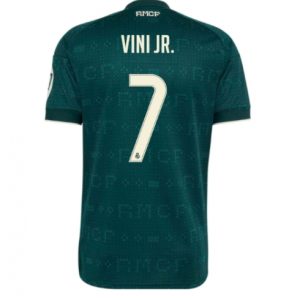 Koszulka piłkarska Real Madrid Vinicius Junior #7 Koszulka Wyjazdowej 2026-27 Krótki Rękaw