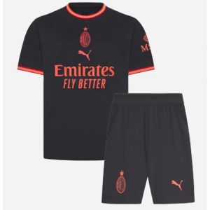 Koszulka piłkarska AC Milan Koszulka Trzeciej dziecięce 2026-27 Krótki Rękaw (+ Krótkie spodenki) Koszulka piłkarska AC Milan Koszulka Trzeciej dziecięce 2026-27 Krótki Rękaw (+ Krótkie spodenki)