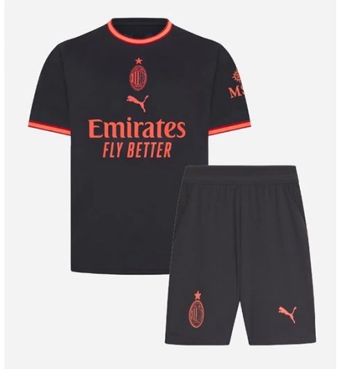 Koszulka piłkarska AC Milan Koszulka Trzeciej dziecięce 2026-27 Krótki Rękaw (+ Krótkie spodenki) Koszulka piłkarska AC Milan Koszulka Trzeciej dziecięce 2026-27 Krótki Rękaw (+ Krótkie spodenki)