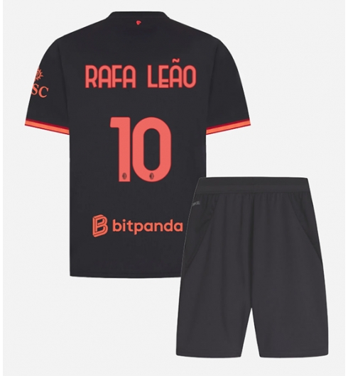Koszulka piłkarska AC Milan Rafael Leao #10 Koszulka Trzeciej dziecięce 2026-27 Krótki Rękaw (+ Krótkie spodenki) Koszulka piłkarska AC Milan Rafael Leao #10 Koszulka Trzeciej dziecięce 2026-27 Krótki Rękaw (+ Krótkie spodenki)
