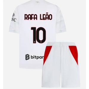 Koszulka piłkarska AC Milan Rafael Leao #10 Koszulka Wyjazdowej dziecięce 2026-27 Krótki Rękaw (+ Krótkie spodenki) Koszulka piłkarska AC Milan Rafael Leao #10 Koszulka Wyjazdowej dziecięce 2026-27 Krótki Rękaw (+ Krótkie spodenki)
