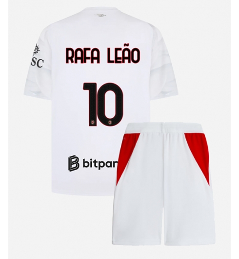 Koszulka piłkarska AC Milan Rafael Leao #10 Koszulka Wyjazdowej dziecięce 2026-27 Krótki Rękaw (+ Krótkie spodenki) Koszulka piłkarska AC Milan Rafael Leao #10 Koszulka Wyjazdowej dziecięce 2026-27 Krótki Rękaw (+ Krótkie spodenki)