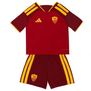 Koszulka piłkarska AS Roma Koszulka Podstawowej dziecięce 2026-27 Krótki Rękaw (+ Krótkie spodenki) Koszulka piłkarska AS Roma Koszulka Podstawowej dziecięce 2026-27 Krótki Rękaw (+ Krótkie spodenki)