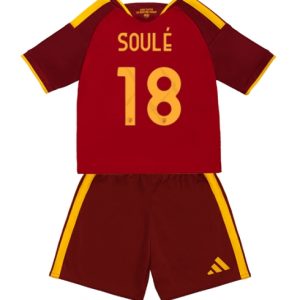 Koszulka piłkarska AS Roma Matias Soule #18 Koszulka Podstawowej dziecięce 2026-27 Krótki Rękaw (+ Krótkie spodenki) Koszulka piłkarska AS Roma Matias Soule #18 Koszulka Podstawowej dziecięce 2026-27 Krótki Rękaw (+ Krótkie spodenki)