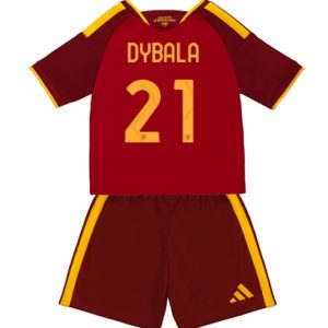 Koszulka piłkarska AS Roma Paulo Dybala #21 Koszulka Podstawowej dziecięce 2026-27 Krótki Rękaw (+ Krótkie spodenki) Koszulka piłkarska AS Roma Paulo Dybala #21 Koszulka Podstawowej dziecięce 2026-27 Krótki Rękaw (+ Krótkie spodenki)
