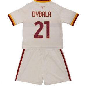 Koszulka piłkarska AS Roma Paulo Dybala #21 Koszulka Wyjazdowej dziecięce 2026-27 Krótki Rękaw (+ Krótkie spodenki) 156 Koszulka piłkarska AS Roma Paulo Dybala #21 Koszulka Wyjazdowej dziecięce 2026-27 Krótki Rękaw (+ Krótkie spodenki)