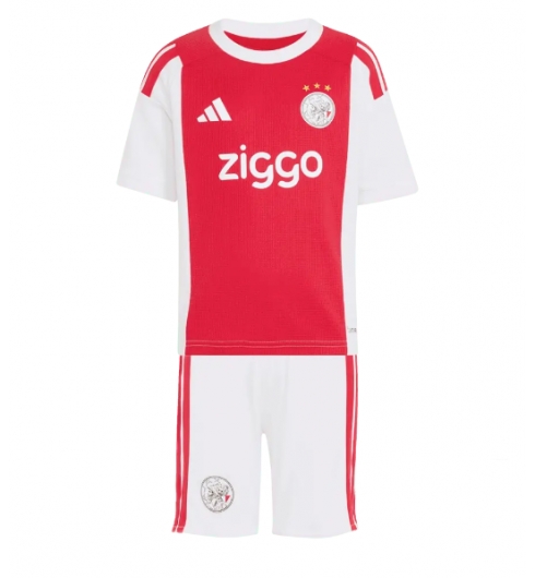Koszulka piłkarska Ajax Koszulka Podstawowej dziecięce 2026-27 Krótki Rękaw (+ Krótkie spodenki) Koszulka piłkarska Ajax Koszulka Podstawowej dziecięce 2026-27 Krótki Rękaw (+ Krótkie spodenki)