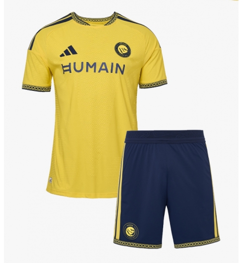 Koszulka piłkarska Al-Nassr Cristiano Ronaldo #7 Koszulka Podstawowej dziecięce 2026-27 Krótki Rękaw (+ Krótkie spodenki) 2 Koszulka piłkarska Al-Nassr Cristiano Ronaldo #7 Koszulka Podstawowej dziecięce 2026-27 Krótki Rękaw (+ Krótkie spodenki)
