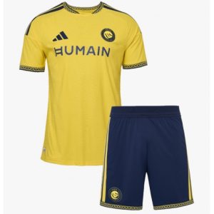 Koszulka piłkarska Al-Nassr Koszulka Podstawowej dziecięce 2026-27 Krótki Rękaw (+ Krótkie spodenki) Koszulka piłkarska Al-Nassr Koszulka Podstawowej dziecięce 2026-27 Krótki Rękaw (+ Krótkie spodenki)