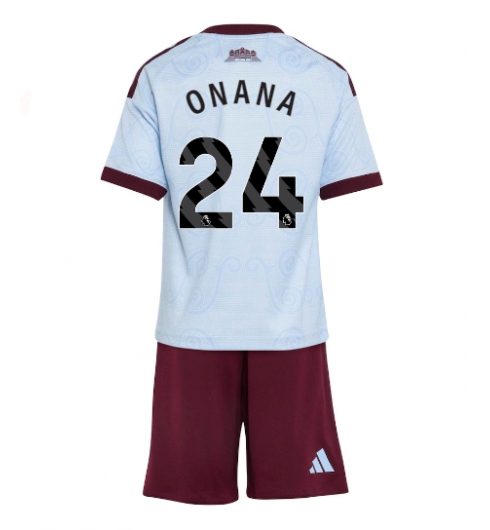 Koszulka piłkarska Aston Villa Amadou Onana #24 Koszulka Trzeciej dziecięce 2026-27 Krótki Rękaw (+ Krótkie spodenki) Koszulka piłkarska Aston Villa Amadou Onana #24 Koszulka Trzeciej dziecięce 2026-27 Krótki Rękaw (+ Krótkie spodenki)