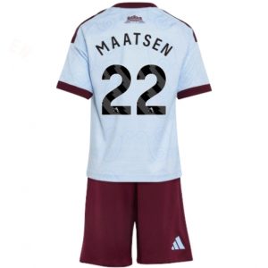 Koszulka piłkarska Aston Villa Ian Maatsen #22 Koszulka Trzeciej dziecięce 2026-27 Krótki Rękaw (+ Krótkie spodenki)