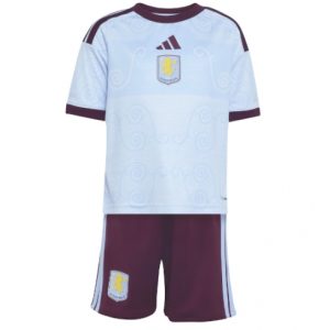 Koszulka piłkarska Aston Villa Koszulka Trzeciej dziecięce 2026-27 Krótki Rękaw (+ Krótkie spodenki)