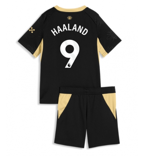 Koszulka piłkarska Manchester City Erling Haaland #9 Koszulka Wyjazdowej dziecięce 2026-27 Krótki Rękaw (+ Krótkie spodenki) Koszulka piłkarska Manchester City Erling Haaland #9 Koszulka Wyjazdowej dziecięce 2026-27 Krótki Rękaw (+ Krótkie spodenki)