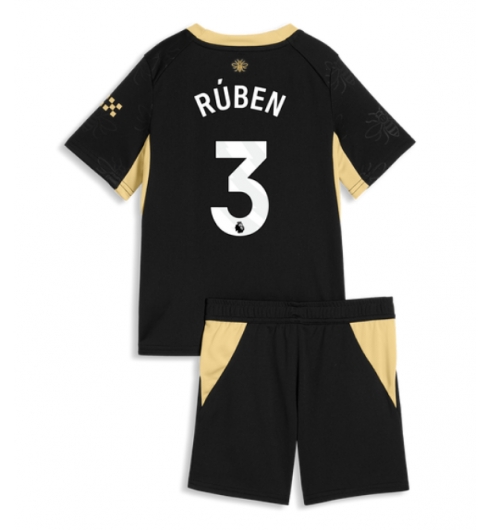 Koszulka piłkarska Manchester City Ruben Dias #3 Koszulka Wyjazdowej dziecięce 2026-27 Krótki Rękaw (+ Krótkie spodenki) Koszulka piłkarska Manchester City Ruben Dias #3 Koszulka Wyjazdowej dziecięce 2026-27 Krótki Rękaw (+ Krótkie spodenki)