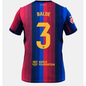 Koszulka piłkarska Barcelona Alejandro Balde #3 Koszulka Podstawowej 2026-27 Krótki Rękaw Koszulka piłkarska Barcelona Alejandro Balde #3 Koszulka Podstawowej 2026-27 Krótki Rękaw