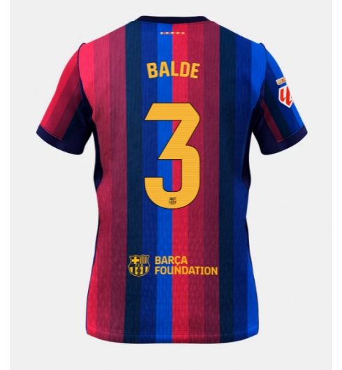 Koszulka piłkarska Barcelona Alejandro Balde #3 Koszulka Podstawowej 2026-27 Krótki Rękaw Koszulka piłkarska Barcelona Alejandro Balde #3 Koszulka Podstawowej 2026-27 Krótki Rękaw