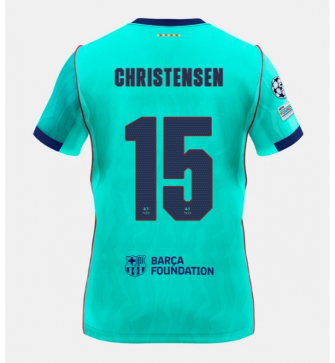 Koszulka piłkarska Barcelona Andreas Christensen #15 Koszulka Trzeciej 2026-27 Krótki Rękaw Koszulka piłkarska Barcelona Andreas Christensen #15 Koszulka Trzeciej 2026-27 Krótki Rękaw
