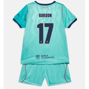Koszulka piłkarska Barcelona Anthony Gordon #17 Koszulka Trzeciej dziecięce 2026-27 Krótki Rękaw (+ Krótkie spodenki)