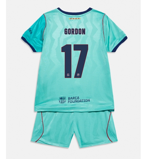Koszulka piłkarska Barcelona Anthony Gordon #17 Koszulka Trzeciej dziecięce 2026-27 Krótki Rękaw (+ Krótkie spodenki) Koszulka piłkarska Barcelona Anthony Gordon #17 Koszulka Trzeciej dziecięce 2026-27 Krótki Rękaw (+ Krótkie spodenki)
