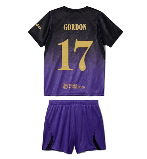 Koszulka piłkarska Barcelona Anthony Gordon #17 Koszulka Wyjazdowej dziecięce 2026-27 Krótki Rękaw (+ Krótkie spodenki) Koszulka piłkarska Barcelona Anthony Gordon #17 Koszulka Wyjazdowej dziecięce 2026-27 Krótki Rękaw (+ Krótkie spodenki)