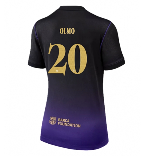 Koszulka piłkarska Barcelona Dani Olmo #20 Koszulka Wyjazdowej damskie 2026-27 Krótki Rękaw Koszulka piłkarska Barcelona Dani Olmo #20 Koszulka Wyjazdowej damskie 2026-27 Krótki Rękaw