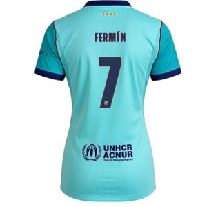 Koszulka piłkarska Barcelona Fermin Lopez #7 Koszulka Trzeciej damskie 2026-27 Krótki Rękaw Koszulka piłkarska Barcelona Fermin Lopez #7 Koszulka Trzeciej damskie 2026-27 Krótki Rękaw
